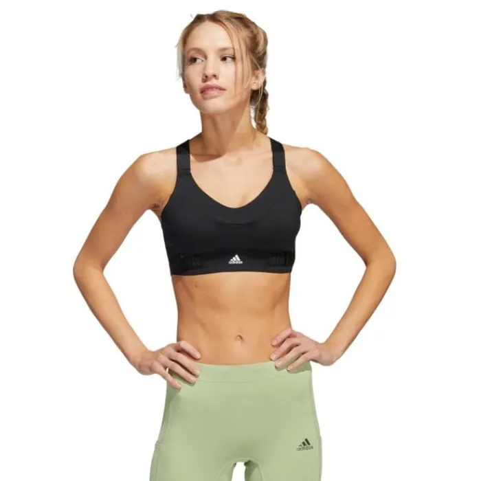 Best Sale adidas Fast L Ru Hs Bra Zwart