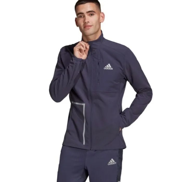 Cheap adidas Own The Run Jacket Blauw