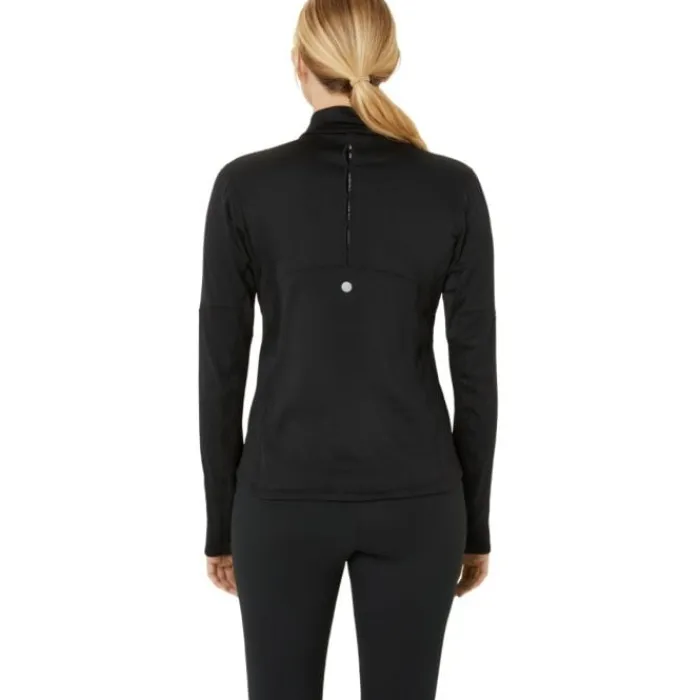 Cheap Asics Road Winter 1/2 Zip Midlayer Zwart