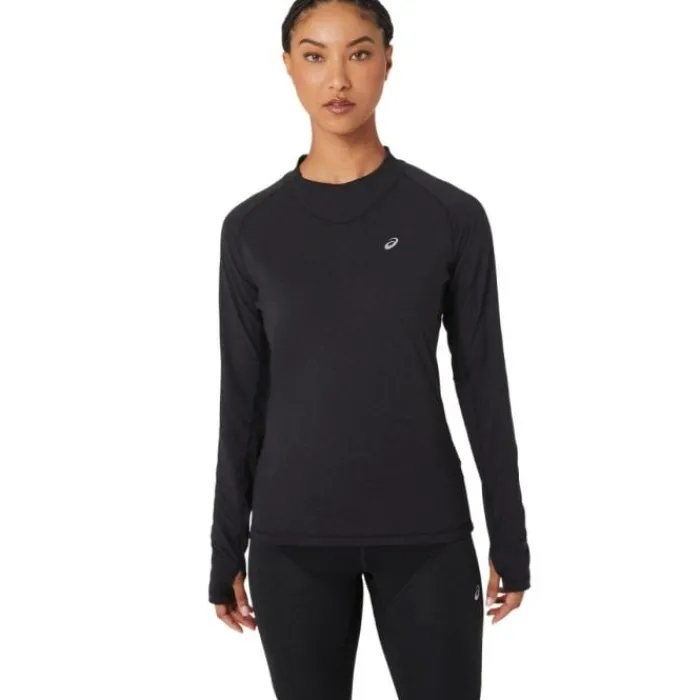 Online Asics Winter Run LS Top Zwart