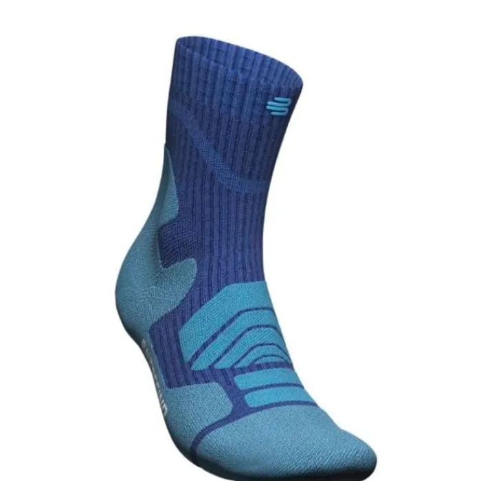Shop Bauerfeind Outdoor Merino Compression Socks Mid Cut Blauw