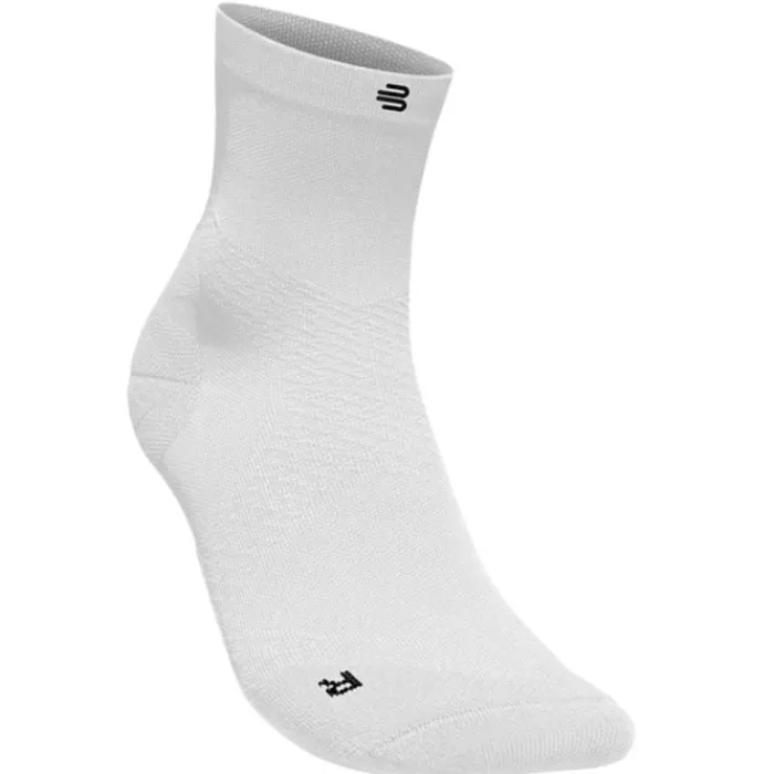 Best Bauerfeind Run Ultralight Compression Socks Mid Cut Wit