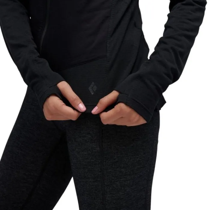 Outlet Black Diamond Coefficient LT Hybrid Hoody Zwart