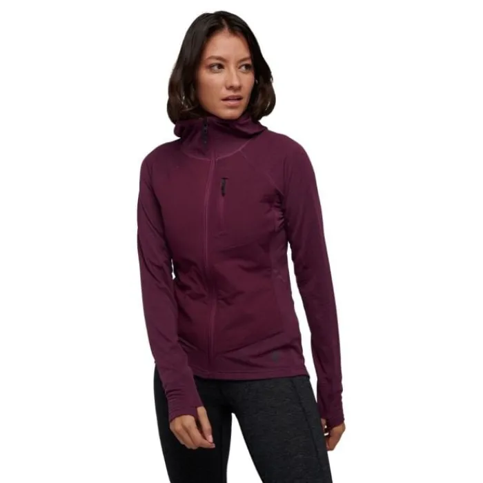 Outlet Black Diamond Coefficient LT Hybrid Hoody Rood