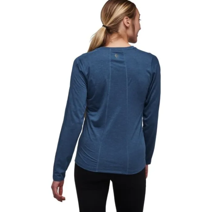 Best Sale Black Diamond Lightwire LS Tee Blauw