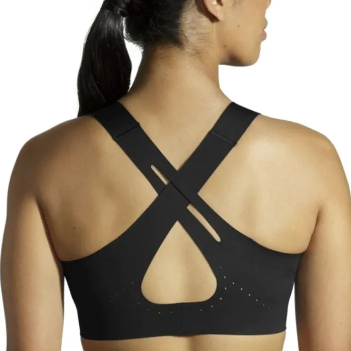 Clearance Brooks Dare Crossback Run Bra 2.0 Zwart