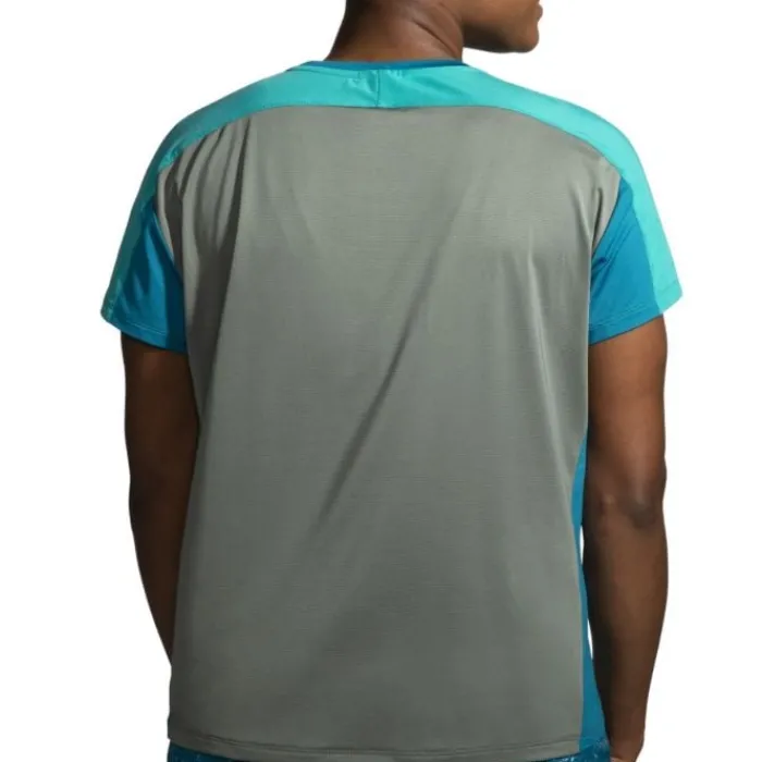 Online Brooks Sprint Free Short Sleeve 2.0 Blauw