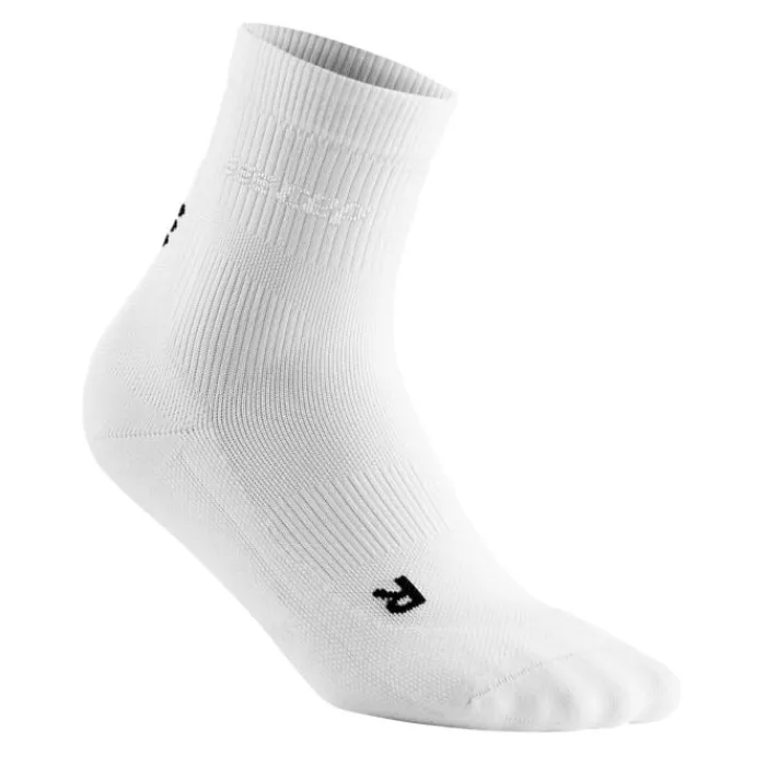 Shop CEP Classic All White Socks Mid Cut Wit