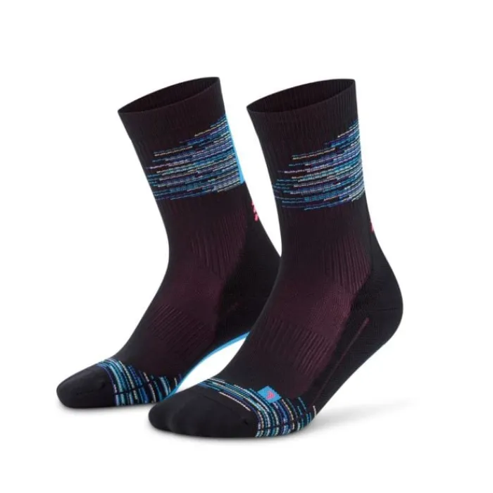 Sale CEP Paris Vibes 80's Mid Cut Sock Zwart