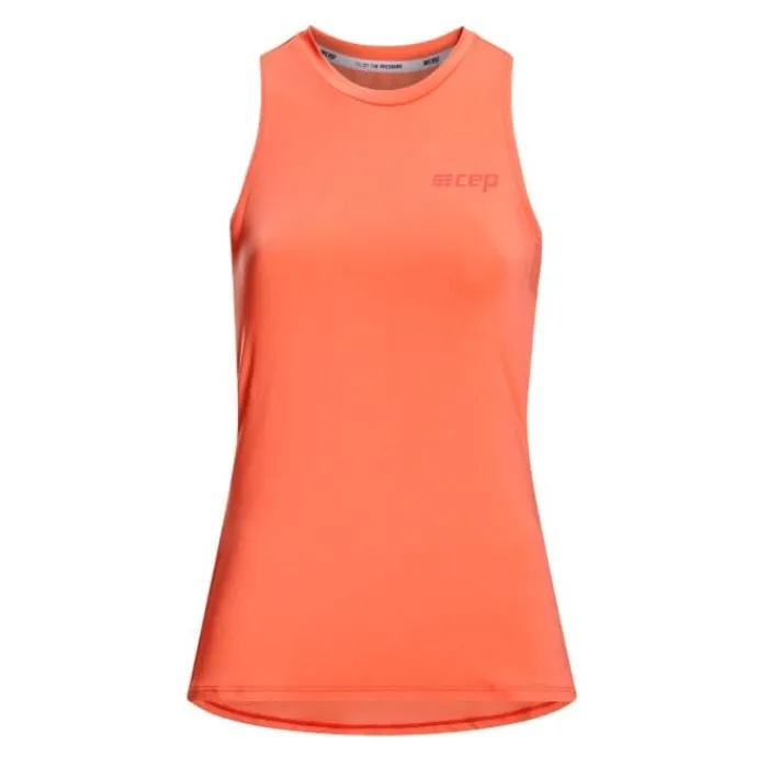 Cheap CEP The Run Tank Top Round Neck Oranje