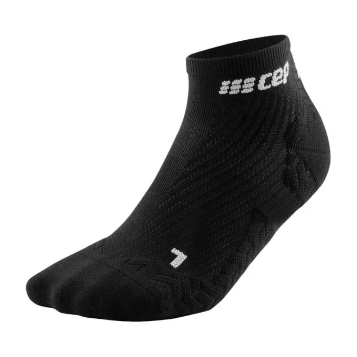 Outlet CEP Ultralight Compression Low Cut Socks Zwart