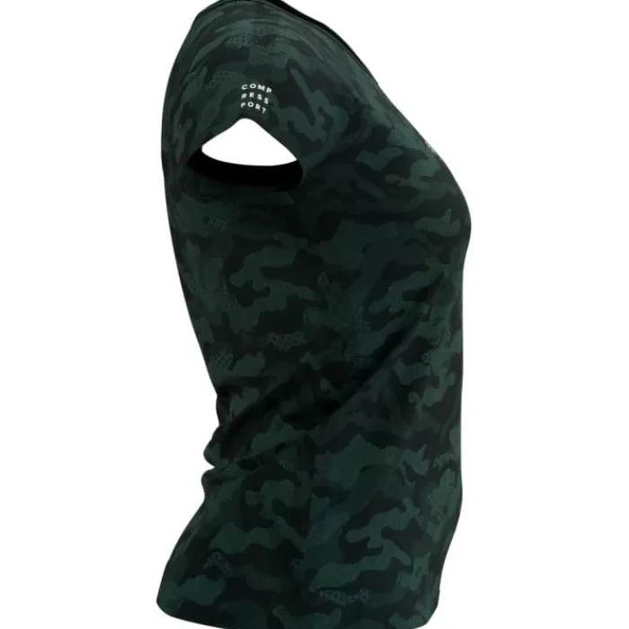 New Compressport Training SS T-shirt Groen