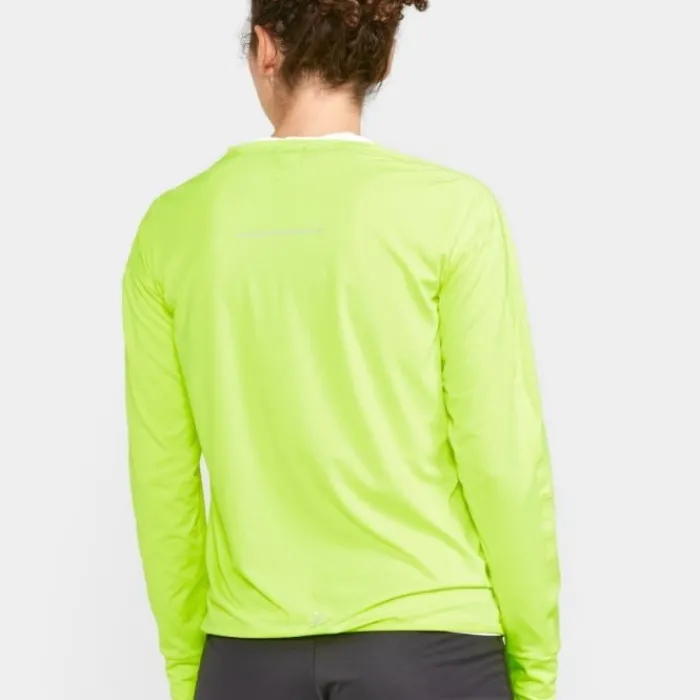 Sale Craft PRO Hypervent LS Wind Top Geel