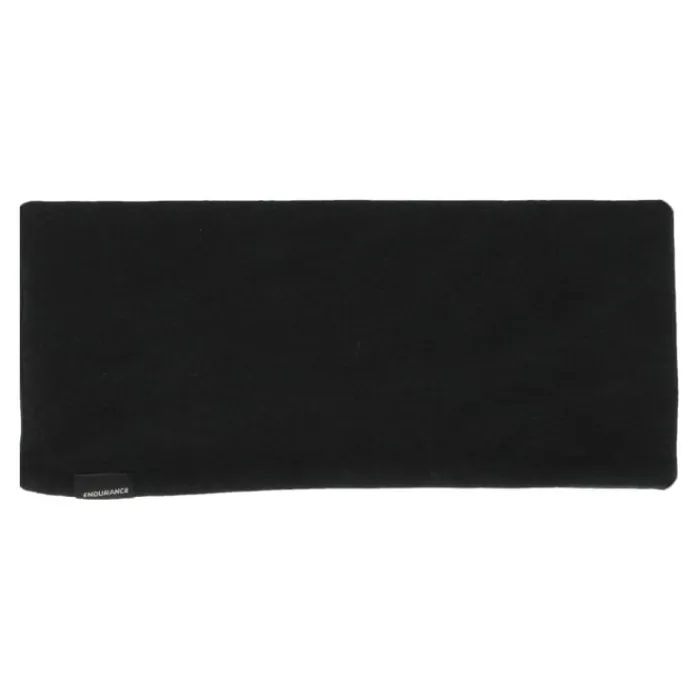 Cheap Endurance Gesell Wool/Bamboo Viscose Headband Zwart