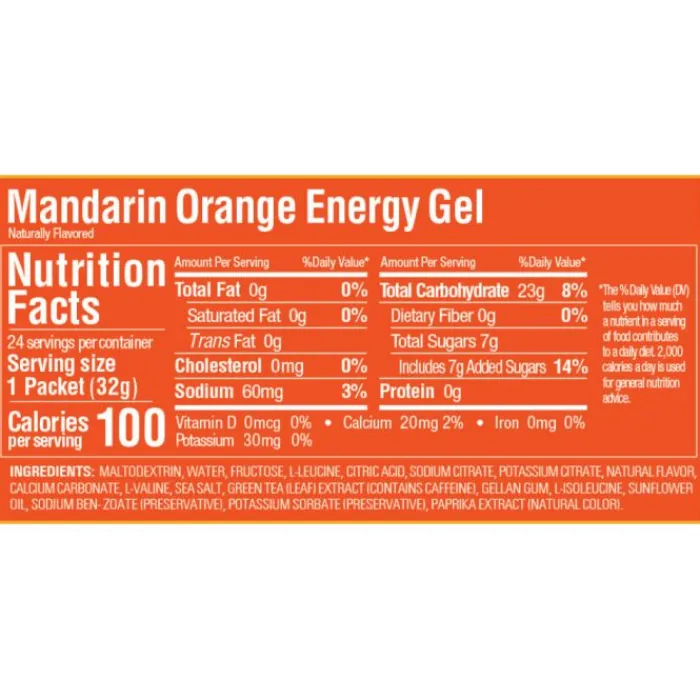 Cheap GU Energy Gel Caffeine (Mandarin Orange)