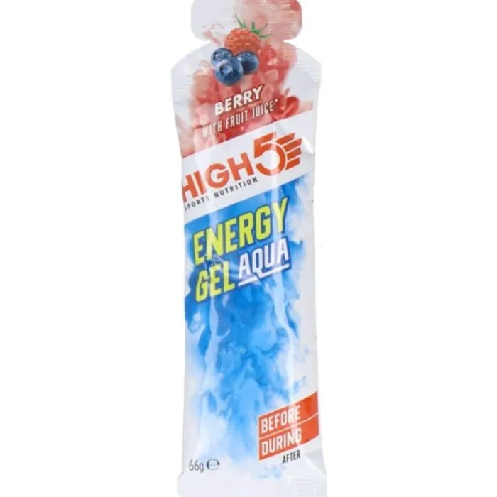 Sale High5 Energy Aqua Gel Berry 66g Wit