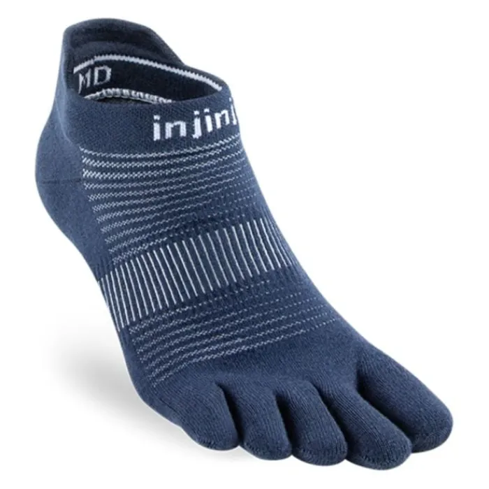 New Injinji Run Original Weight No Show Blauw