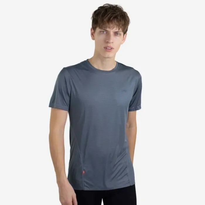 Fashion Lipati Strato AL Tee Regular Fit Blauw