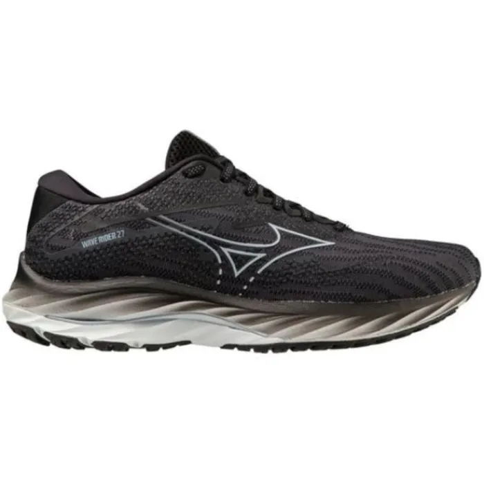 Cheap Mizuno Wave Rider 27 Zwart