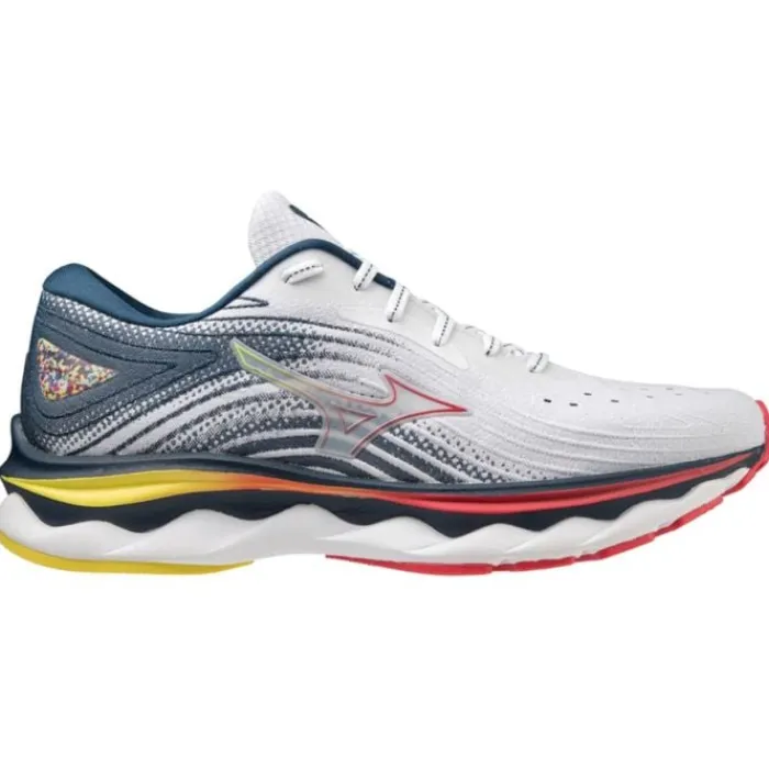 Hot Mizuno Wave Sky 6 Wit