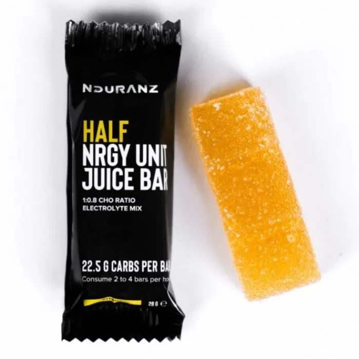 Clearance Nduranz Half Nrgy Unit Juice Bar 28 g - Box 12 Zwart