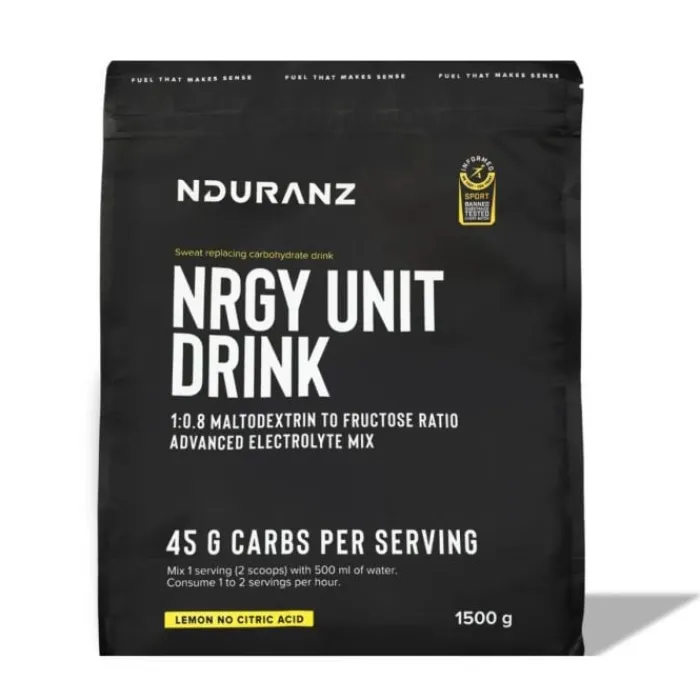 Best Nduranz Nrgy Unit Drink - 1500 g (No Citric) Wit
