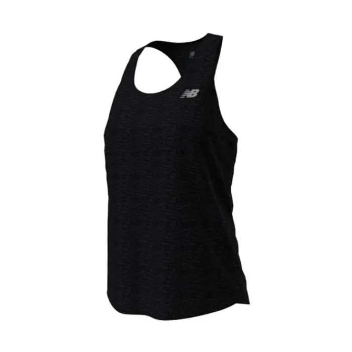 Store New Balance Athletics Tank Zwart