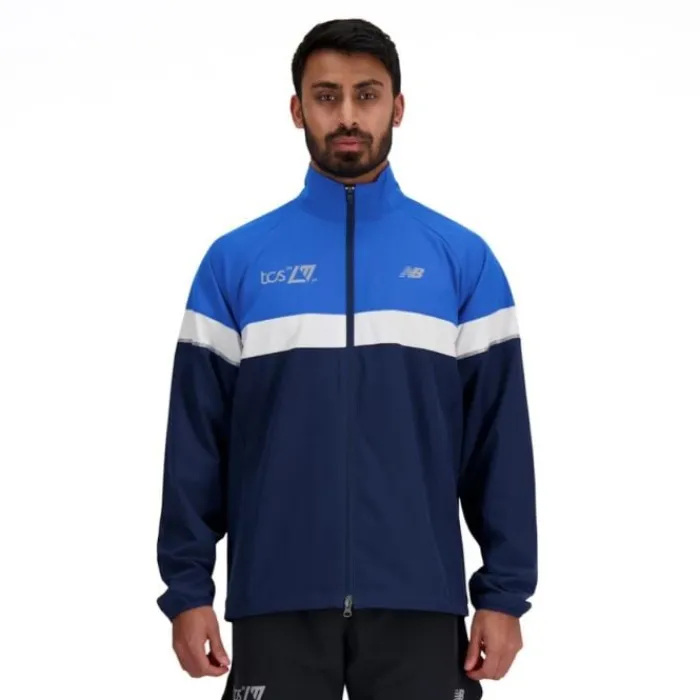 New New Balance London Marathon Jacket Blauw