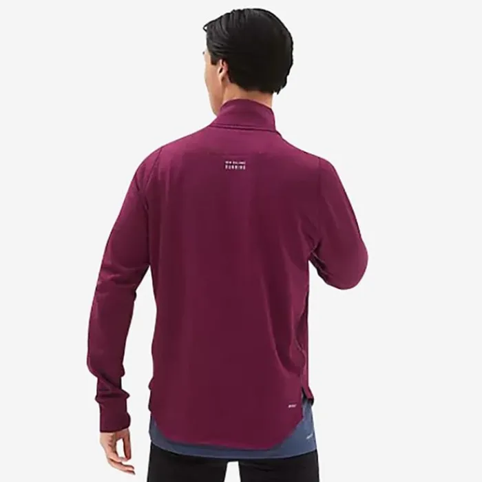 Discount New Balance NB Heat Grid Half Zip Rood