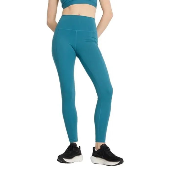 New New Balance NB Sleek Pocket High Rise Legging 27" Blauw