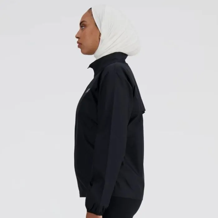 Sale New Balance Sport Essentials Jacket Zwart