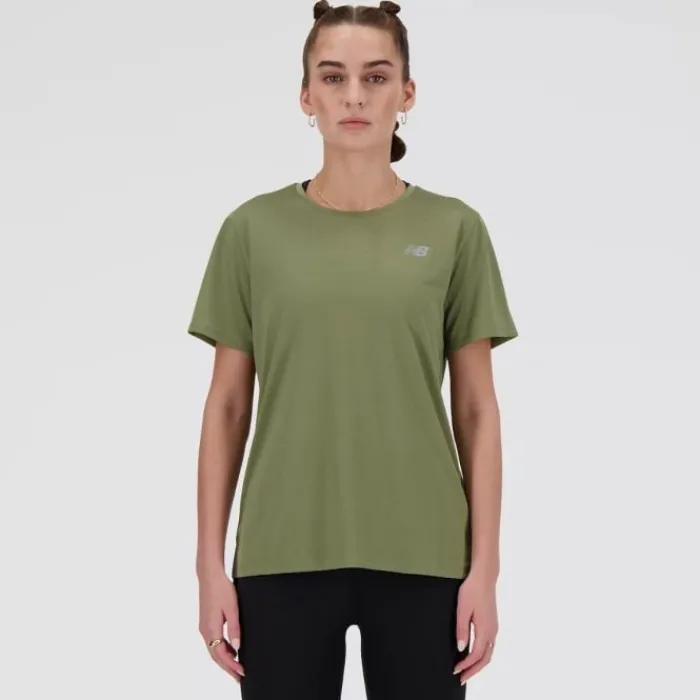 Hot New Balance Sport Essentials T-Shirts Groen