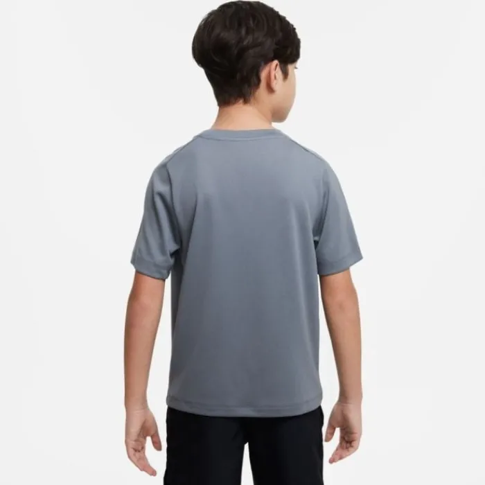 Store Nike Dri-Fit Graphic Shorts Sleeve Tee Grijs