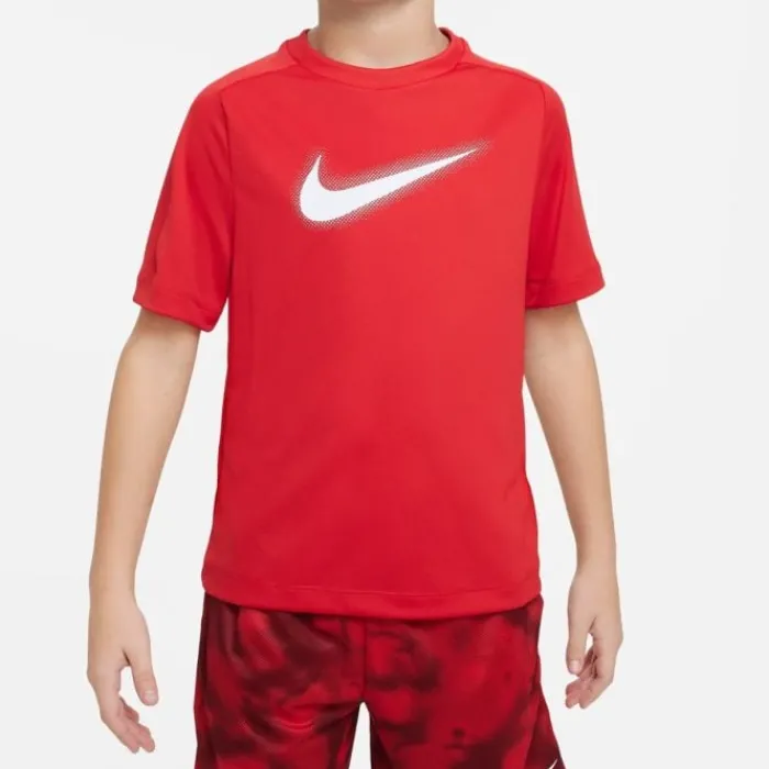 Clearance Nike Dri-FIT Multi+ Graphic Short Sleeve Tee Rood