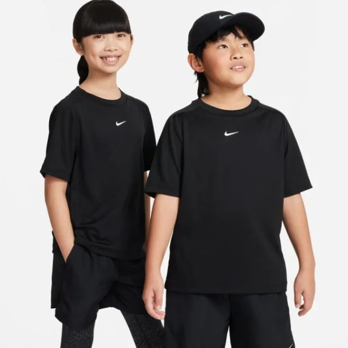 Best Nike Dri-FIT Multi Short Sleeve Tee Zwart