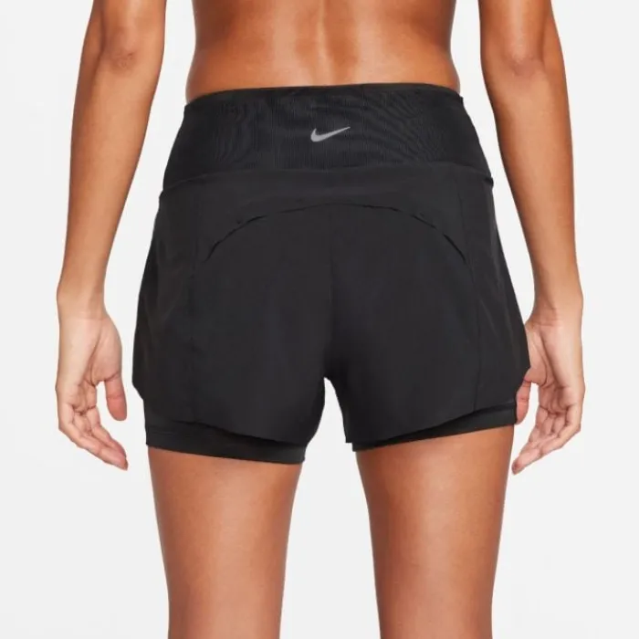 Cheap Nike Dri-FIT Swift Mid-Rise 2in1 Shorts Zwart