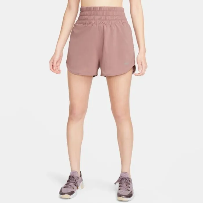 Online Nike Dri-Fit Ultra High-Waisted Brief Lined Shorts Rood