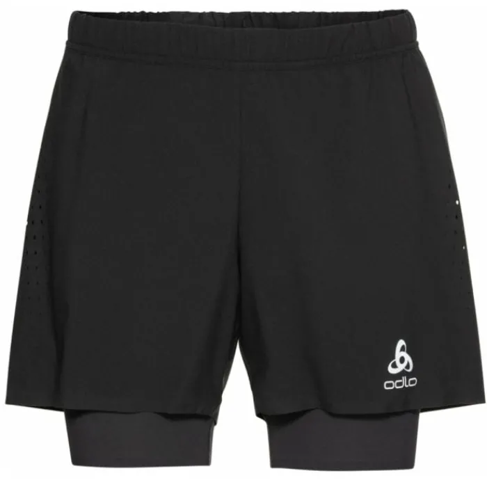 Store Odlo 2-in-1 Shorts Zeroweight 5IN Zwart