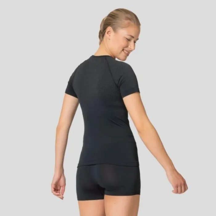 Cheap Odlo Performance Crew Neck T-Shirt Zwart