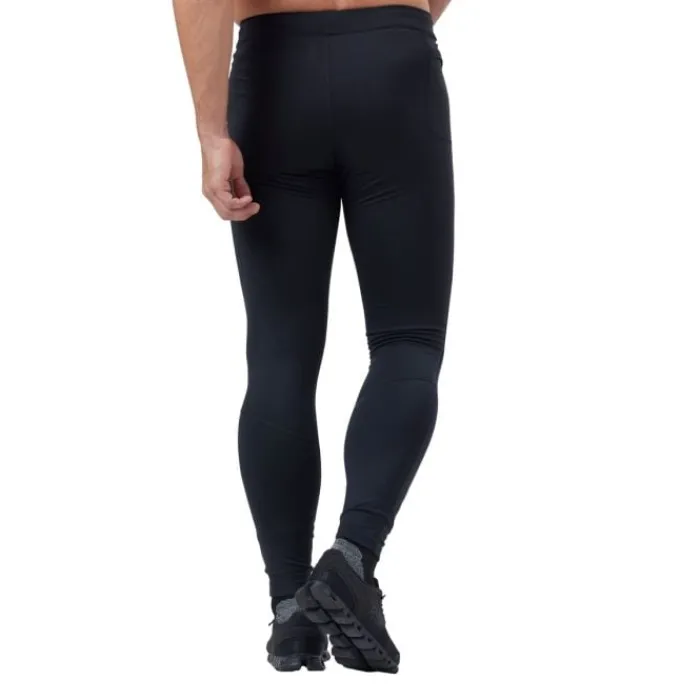 Shop Odlo Tights Essential Warm Zwart