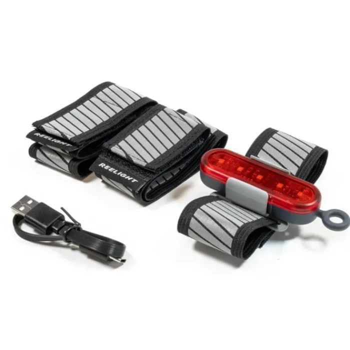 Flash Sale Reelight Stadium Run Rear Light Black Zwart