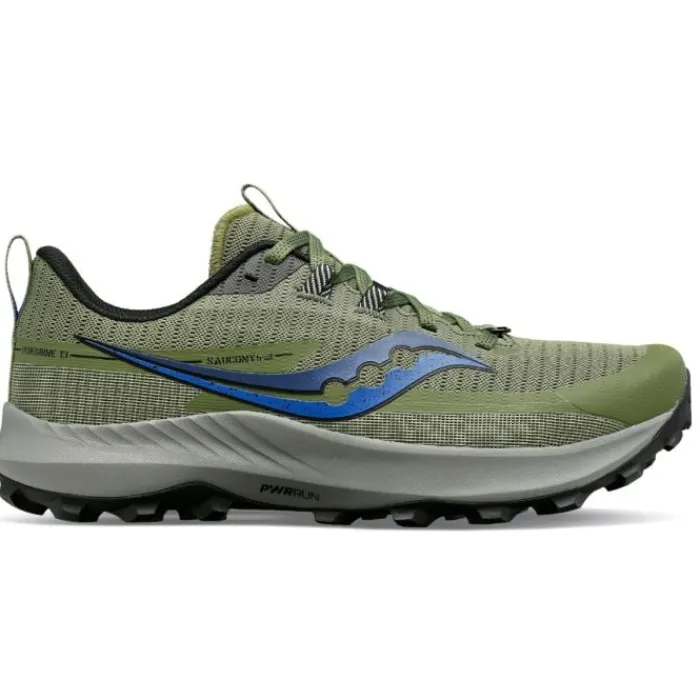 Cheap Saucony Peregrine 13 Groen