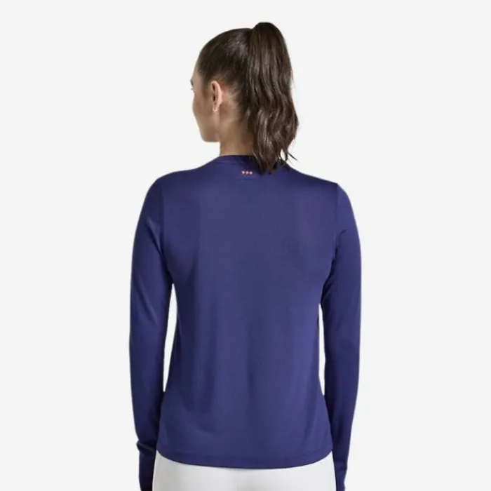 Clearance Saucony Stopwatch Graphic Long Sleeve Violet