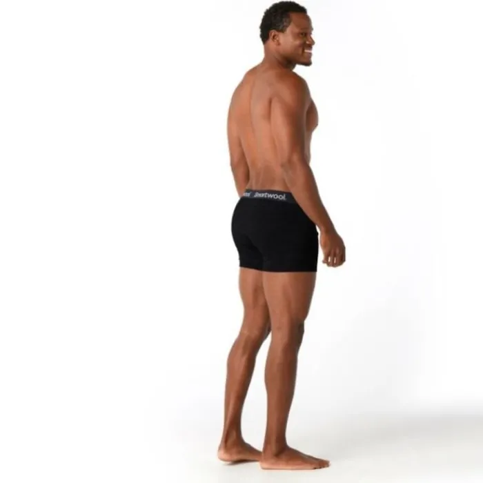 Best Sale Smartwool Boxer Brief Boxed Wool Zwart