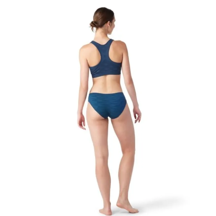Online Smartwool Merino Sport Seamless Bikini Boxed Blauw