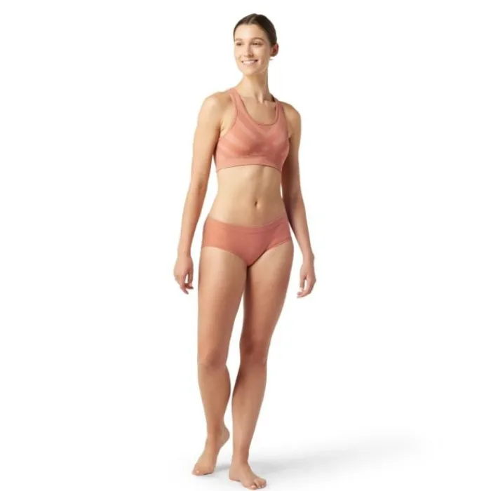 Cheap Smartwool Merino Sport Seamless Racerback Bra Rood