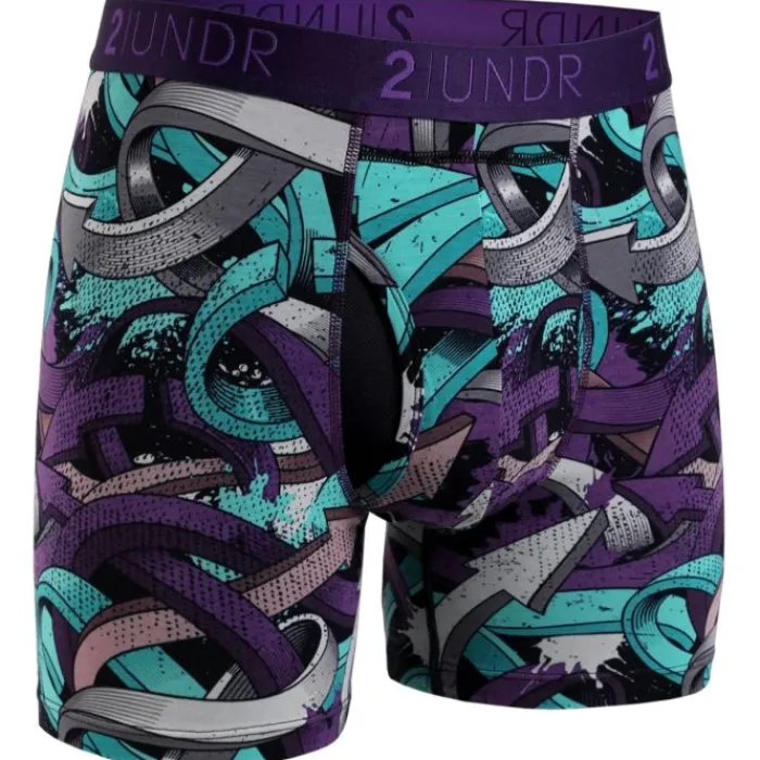 Clearance 2UNDR Swing Shift Boxer Violet