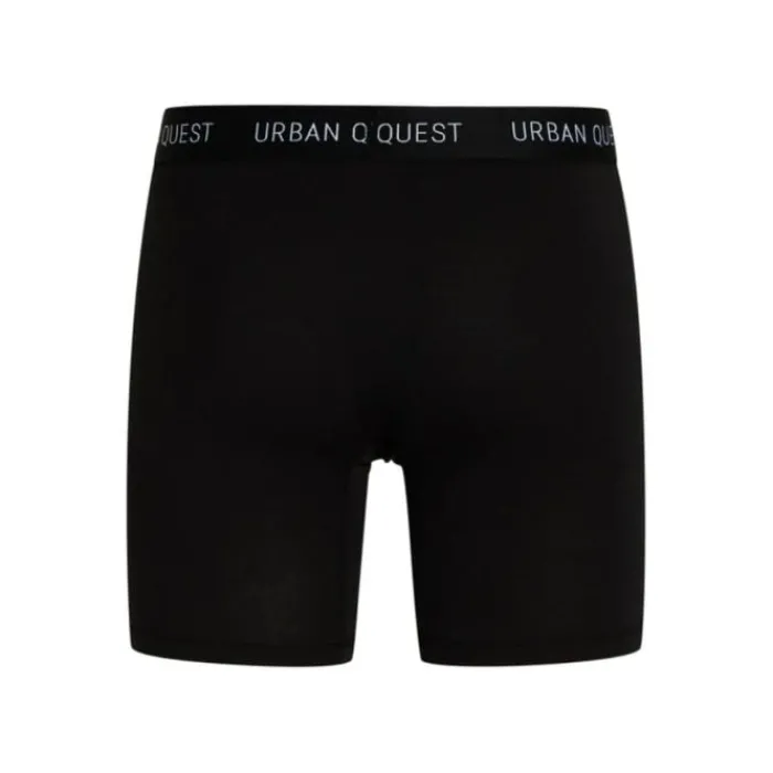 Outlet Urban Quest Bamboo Long Leg Tights 3-Pack Zwart