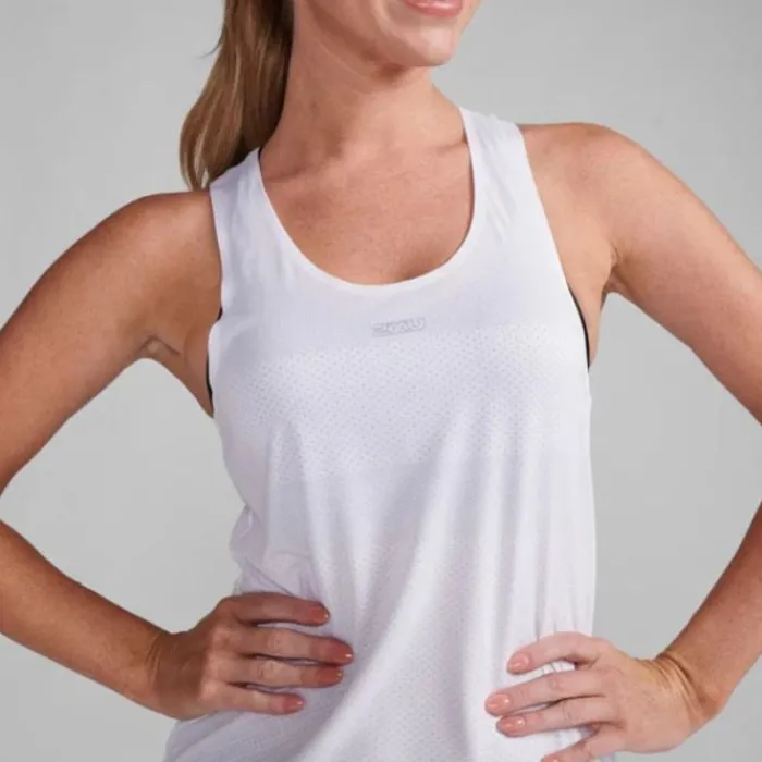 Sale 2XU Light Speed Tech Singlet Wit