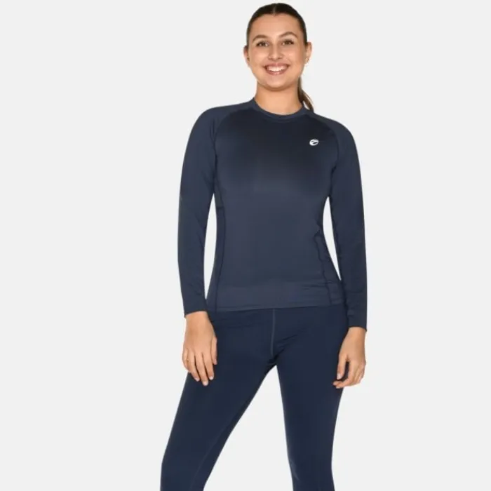 Best Zebdia Baselayer LS Tee Blauw
